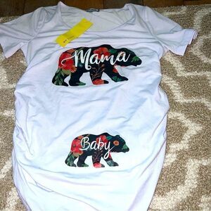Ginkana maternity shirt size M nwt